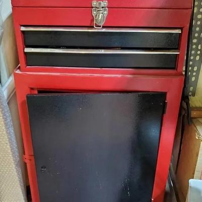 Small Metal Rolling Tool Cabinet
