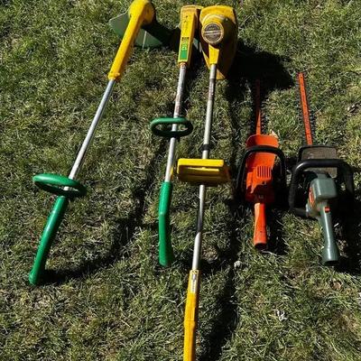 Electric Lawn Trimming Tools