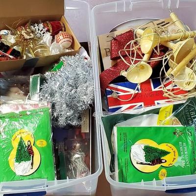 Mystery Lot #1 - (2) Bins of Christmas 