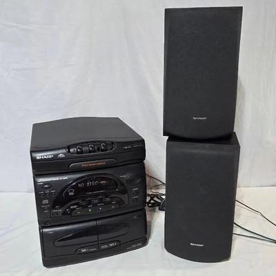 Sharp Mini Stereo Component System