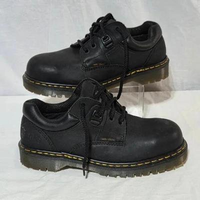Men's Dr. Marten Steel Toe Safety Shoes- Size 9