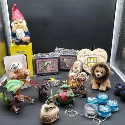 Assorted Toys and Home Decor Items