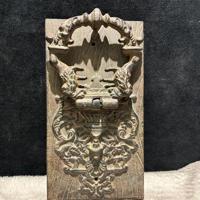 Iron door knocker