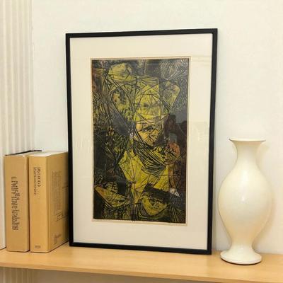 Jean ove insect embroidery" lithograph