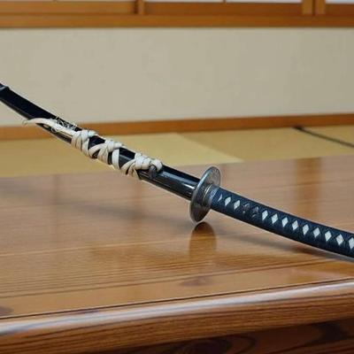 Japanese katana sword