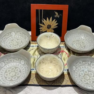 Japanese matcha tea bowls sun creations rice bowls & other pieces