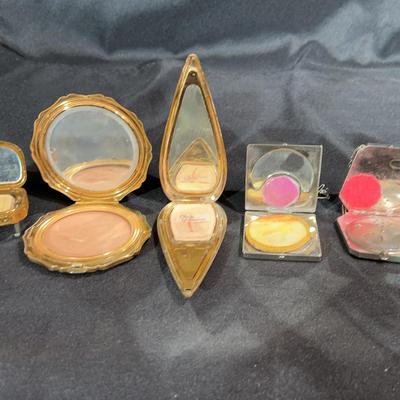 Collection of Vintage powder compacts, Sonata, Elgin, Art Deco