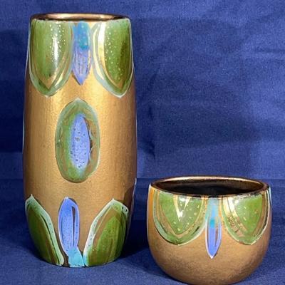 Sascha Brastoff Mid-Century Modern vases 
