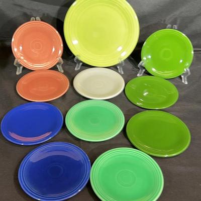 Vintage Homer Laughlin Fiesta Ware plates