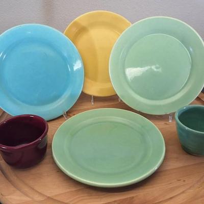 Vintage Bauer Pottery Los Angeles Assorted Dinnerware Lot