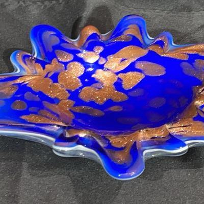 Murano style Art Glass bowl 
