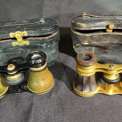 Antique Opera Glasses with cases