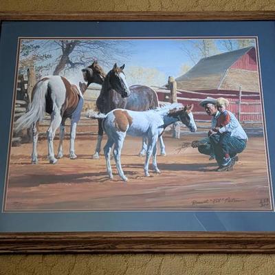 Donald "Putt" Putman Signed Print 