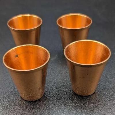 West Bend Copper Shot Glasses
