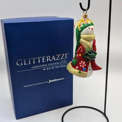 Glitterazzi Candy Theme Snowman