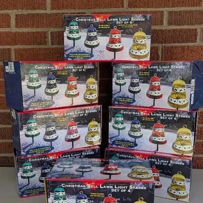 Jumbo Christmas Bell Lawn Stakes