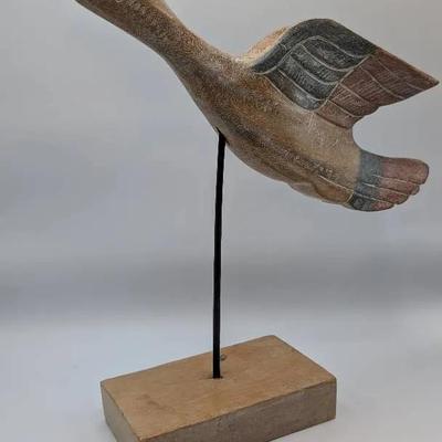 Carved Wooden Duck