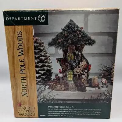 Department 56 North Pole Woods