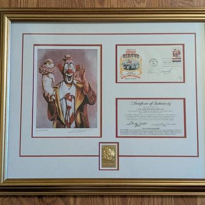 Leighton-Jones "Lou And Knucklehead" Signed by Lou Jacobs