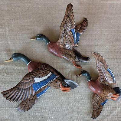 Ceramic Duck Wall Hangings