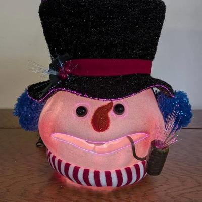 Department 56 Fiber Optic Snowman Head
