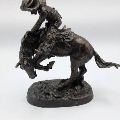 Frederic Remington Bronze "Rattlesnake" Replica