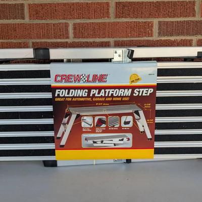 Crewline Folding Platform Step