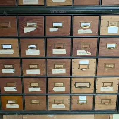Dow Art Steel Card Catalog #2