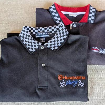 Auto Racing Polo Shirts