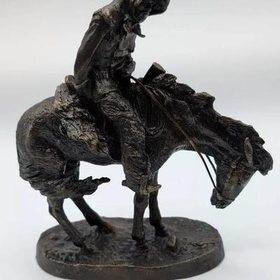 Frederic Remington Bronze "Norther" Replica