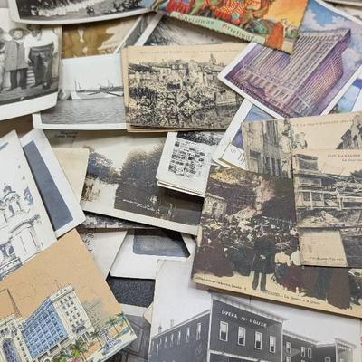 Early 20th Century Photo Postcard Collection