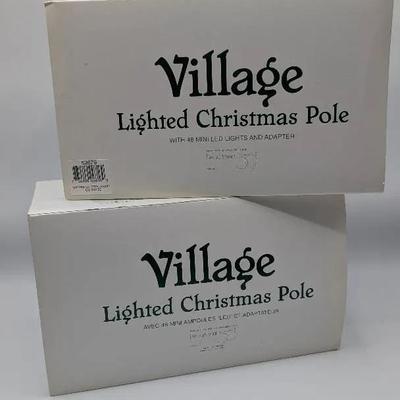Department 56 Lighted Christmas Pole