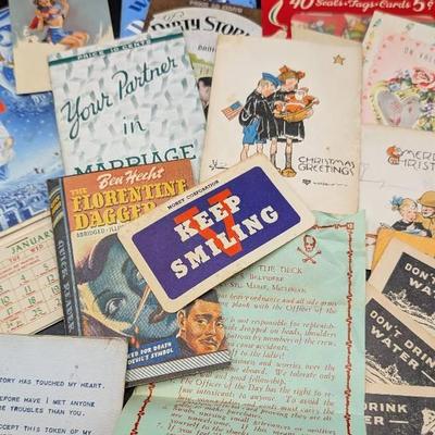 1940's Era Ephemera