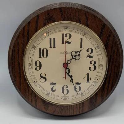 Howard Miller Oak Wall Clock