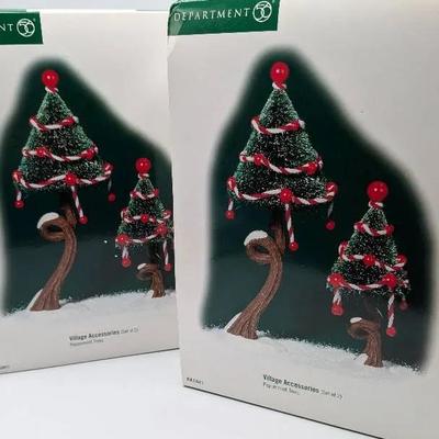 Department 56 Peppermint Trees