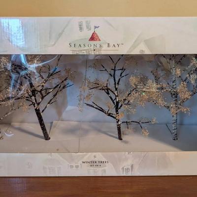 Department 56 Winter Trees