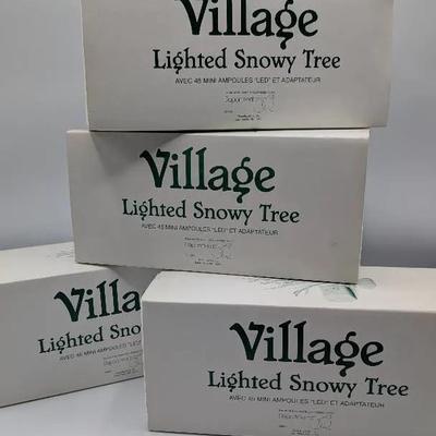 Department 56 Lighted Snowy Trees 
