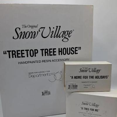 Department 56 Snow Village Accessories 