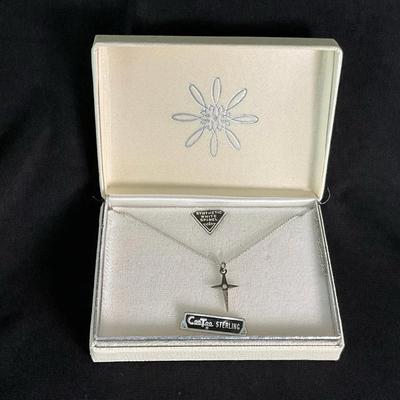 Sterling Silver Chain And Cross