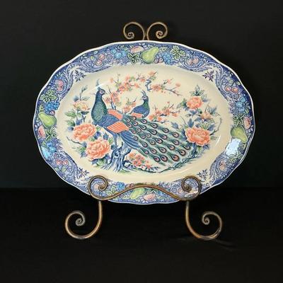 Vintage Japanese Serving Platter 