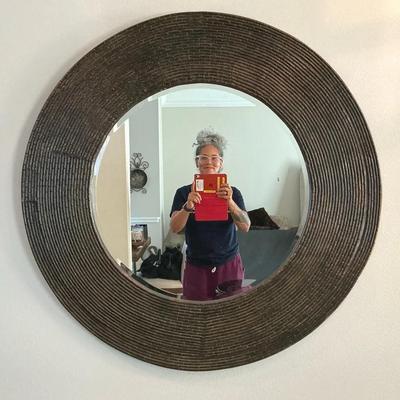 Textured Decorative Mirror