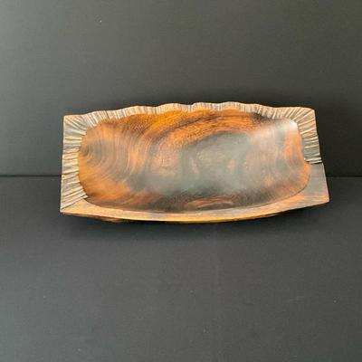 Handcarved Trug Tray