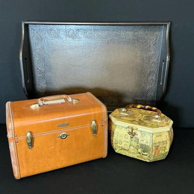 Vintage Samsonite Train Case 