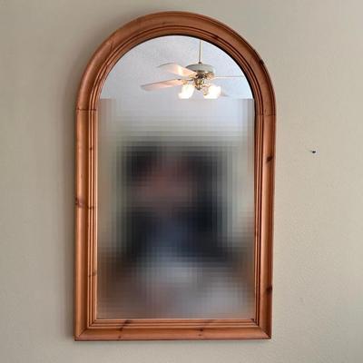 Wooden Wall Mirror
