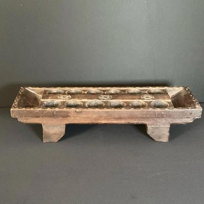 Vintage Mancala Game board