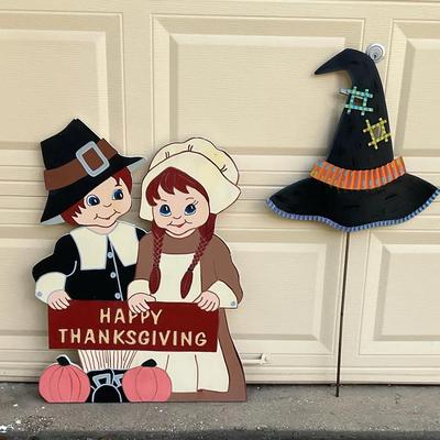Thanksgiving  / Halloween Yard Art