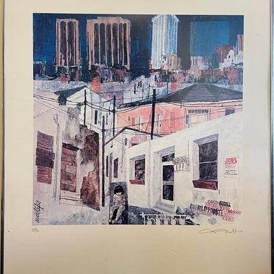 Urban Reflections – Signed Limited Edition Print by Moutafis