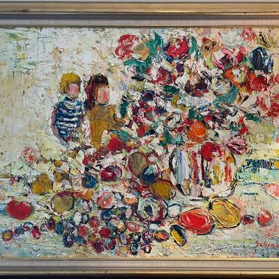 Captivating Impressionist Oil Painting by Sahger K