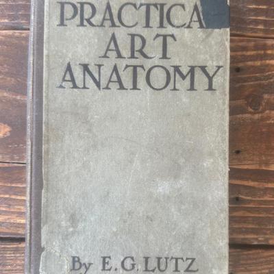 1920 "Practical Art Anatomy" by E.G. Lutz