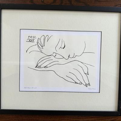 Pablo Picasso “Sleeping Woman” - Reproduction